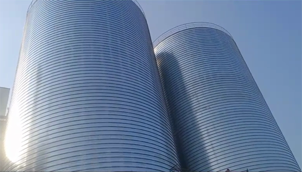 铜川2座混凝土高架卷板仓